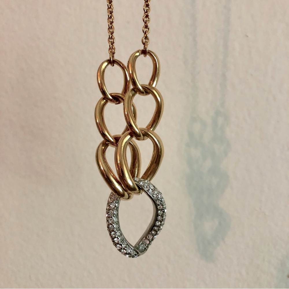 🐞Michael Kors gold chain link choker necklace